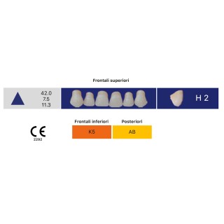 98x20mm - Multilayer PMMA Block - 3s Dental