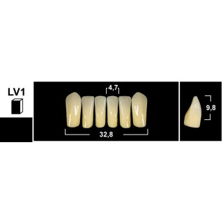 98x20mm - Multilayer PMMA Block - 3s Dental