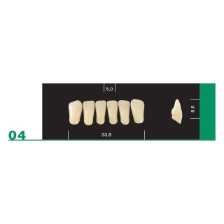 98x20mm - Multilayer PMMA Block - 3s Dental