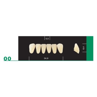 98x20mm - Multilayer PMMA Block - 3s Dental