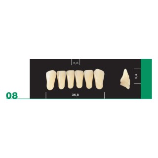 98x20mm - Multilayer PMMA Block - 3s Dental