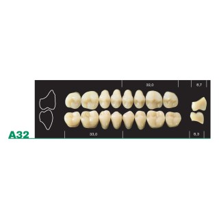 98x20mm - Multilayer PMMA Block - 3s Dental